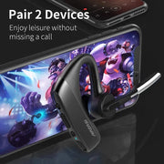 2023 Newest K18 Bluetooth Headset Wireless Headphones CVC8.0 Dual Mic Handsfree Noise Cancelling Earphones For All Smart Phones - laurichshop