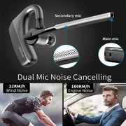 2023 Newest K18 Bluetooth Headset Wireless Headphones CVC8.0 Dual Mic Handsfree Noise Cancelling Earphones For All Smart Phones - laurichshop