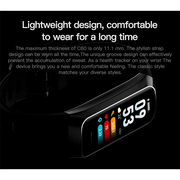 LIGE Amoled Heart Rate Blood Waterproof Smartwatch