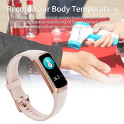 LIGE Amoled Heart Rate Blood Waterproof Smartwatch