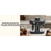 Mcilpoog AC510 19Bar Semi Automatic Espresso Machine With Grinder & Steam