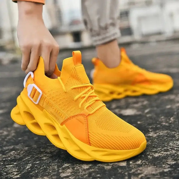 Men Shoes Breathable Fashion Mesh Running Shoes Man High Quality Unisex Light Tennis Baskets Athletic 2023 Sneakers for Men - laurichshop