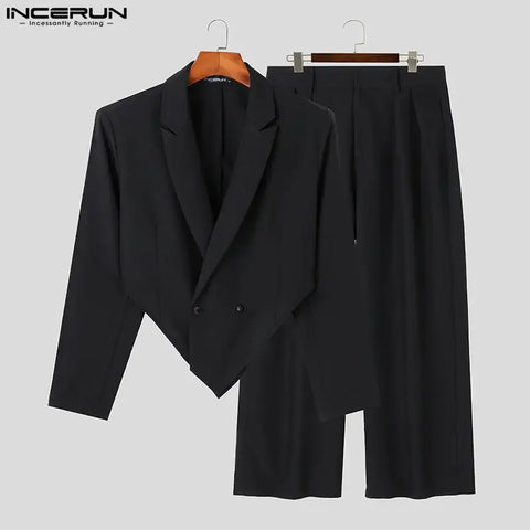 Mens Fashion Long Sleeved Suit Jackets