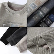 Men’s Plush and Thick Sweater Loose and Casual Korean Version