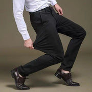 Men’s Spring Autumn Fashion Business Casual Long Pants