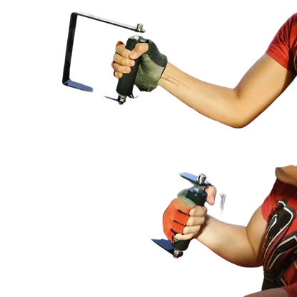 Fitness Arm Wrestling Workout Deadlift D Shape Hand Grip Equipment