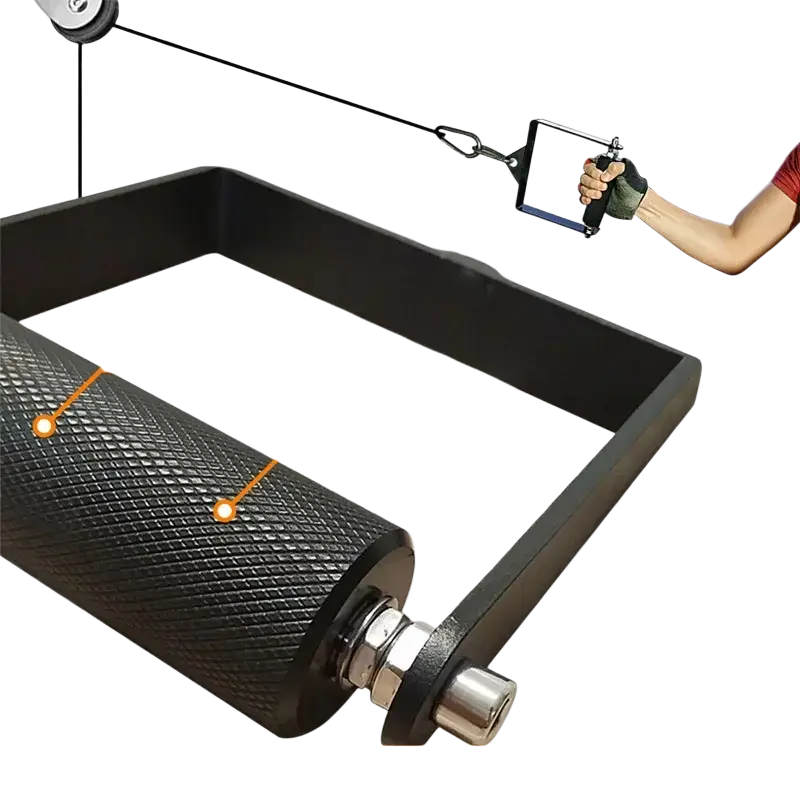 Fitness Arm Wrestling Workout Deadlift D Shape Hand Grip Equipment