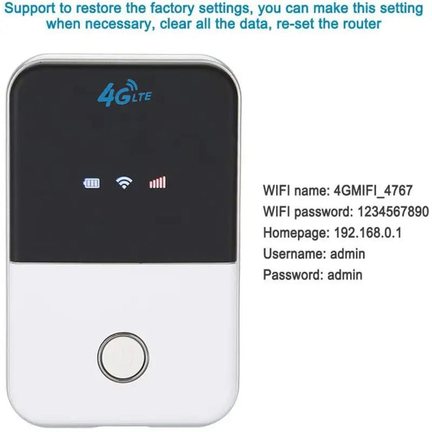 MF925 Unlocked 3G 4G Wifi Router Mini 150Mbps - laurichshop