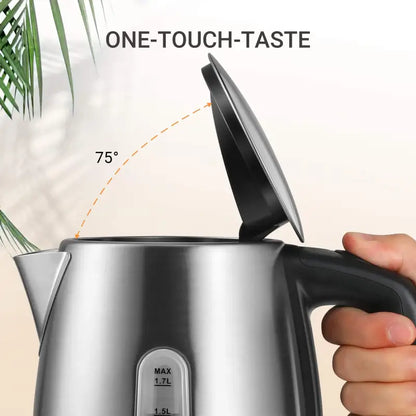 Midea Stainless Steel Kettle with Temperature Setting And Vast Volume