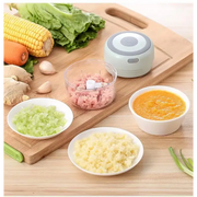 Mini Electric Garlic Grinder Chili Vegetable Chopper 100/250 ML