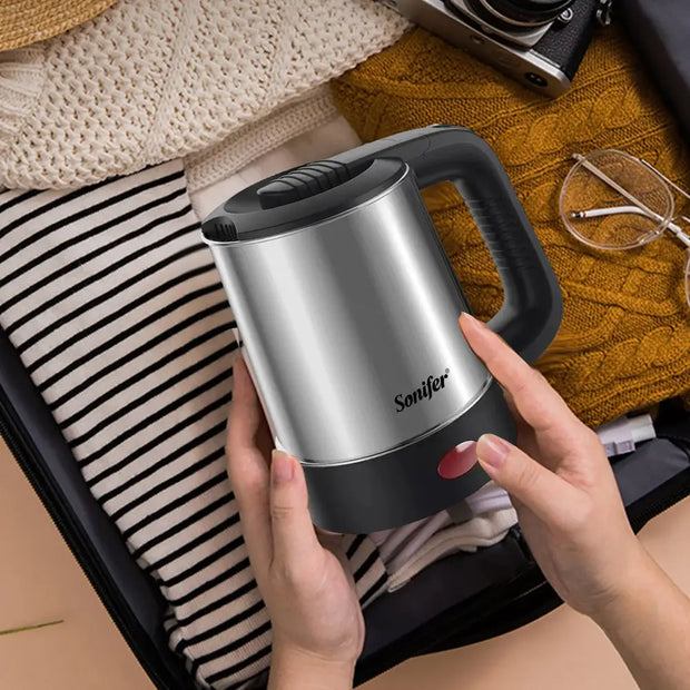 Mini Electric Stainless Steel Tea And Coffee Kettle