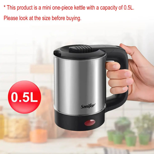 Mini Electric Stainless Steel Tea And Coffee Kettle