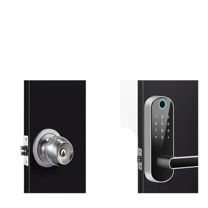 Smart Fingerprint Door Lock App Remote Control Keyless WIFI Digital Touchscreen