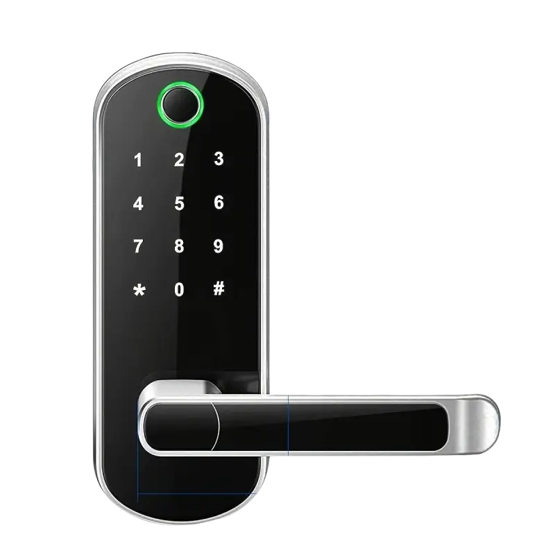 Smart Fingerprint Door Lock App Remote Control Keyless WIFI Digital Touchscreen