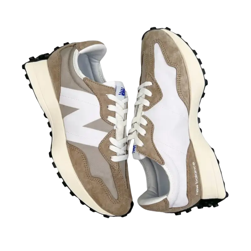 New Balance 327 Moonbeam Running Shoes Side View