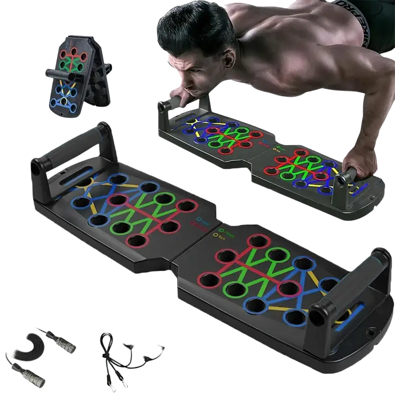 Multi-functional Push-up Bar Fordable Fitness Equipment For Chest Abdomen Arms/Back Training