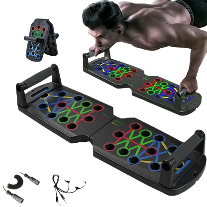 Multi-functional Push-up Bar Fordable Fitness Equipment For Chest Abdomen Arms/Back Training