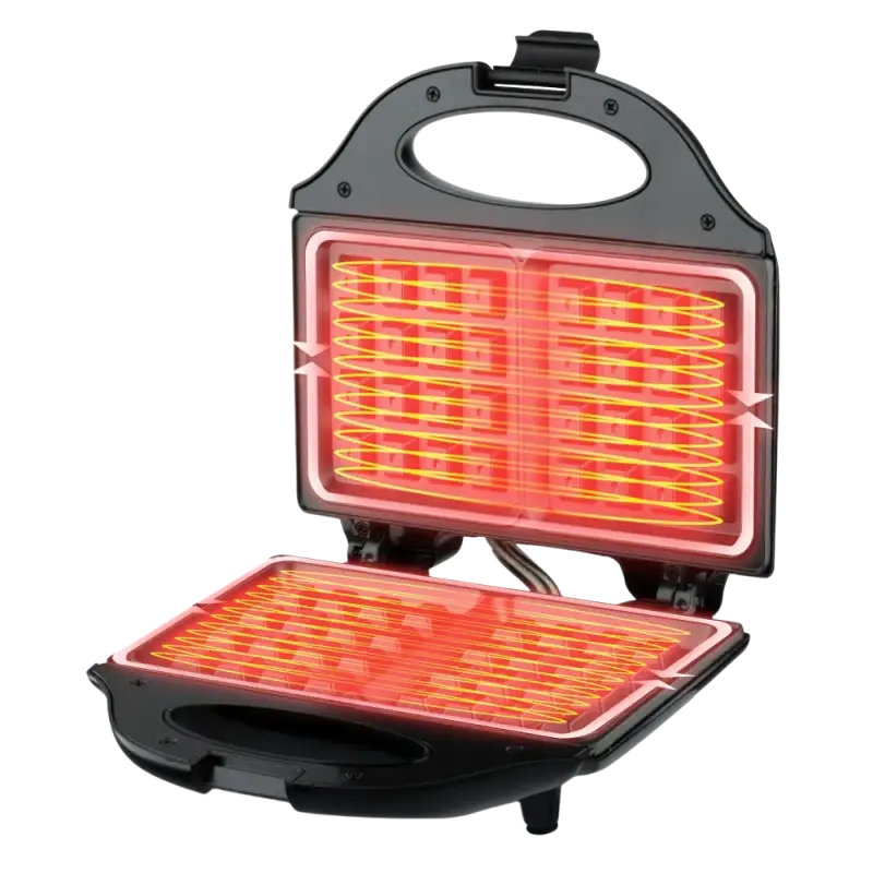 Professional Multifunctional Electric Waffle Maker Cooking Kitchen Appliances - R.207H