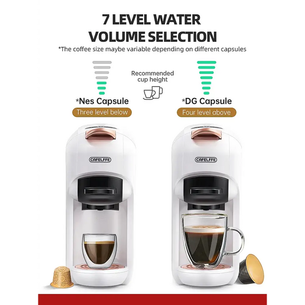 Multiple Capsule Coffee Machine Hot/Cold