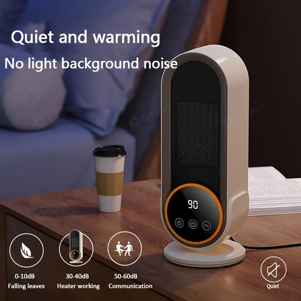 New 1200 W Portable Touch Screen Remote Control Space Heater For Home