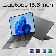 New 15.6’’ Inch Fingerprint Laptop Windows 11 Pro 32GB + 2048 GB