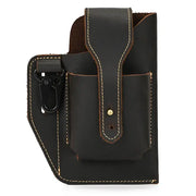 New Arrivals Genuine Leather Phone Waist Bag For Men