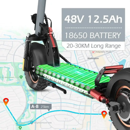New City Mobility Electric Scooter 800 W One button folding Max speed 45 km/h laurichshop
