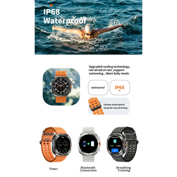 New For Samsung Galaxy Watch 7 Classic Custom Dial HD AMOLED