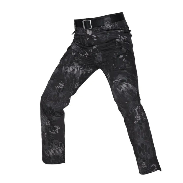 New Mens Tactical Pants Multiple Pocket Elasticity - laurichshop