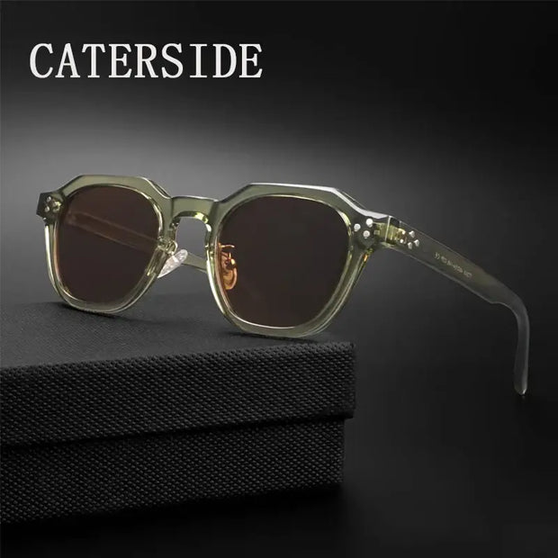 New Retro Polarized TR90 Frame Men Sunglasses