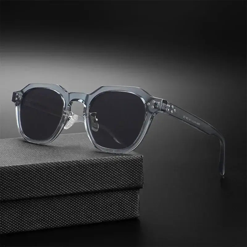 New Retro Polarized TR90 Frame Men Sunglasses