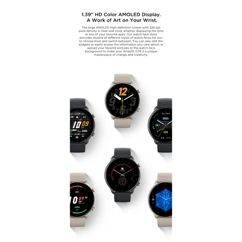 [New Version] Amazfit GTR 2 Smartwatch Alexa Built-in Ultra-long Battery Life