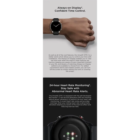 [New Version] Amazfit GTR 2 Smartwatch Alexa Built-in Ultra-long Battery Life