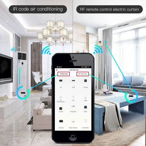 2021 New WiFi RF IR Universal Remote Controller - laurichshop