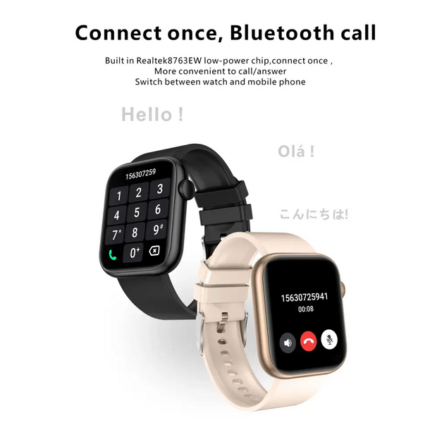 New With Additional Features For Xiaomi Huawei Samsung 1.85 inch Bluetooth