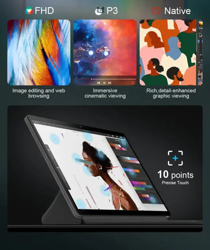 Ninkear T40 2 in 1 Backlight Laptop Touch Screen N100 14 Inch laurichshop