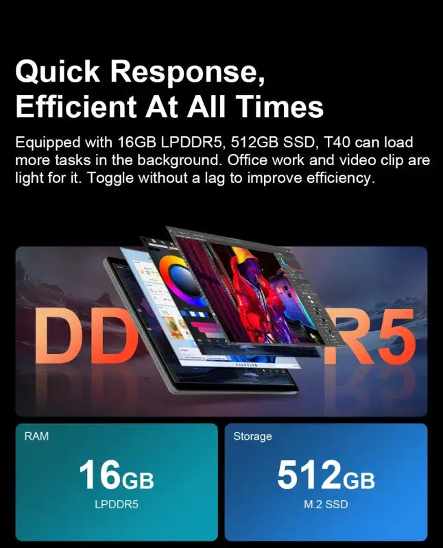 Ninkear T40 2 in 1 Backlight Laptop Touch Screen N100 14 Inch laurichshop