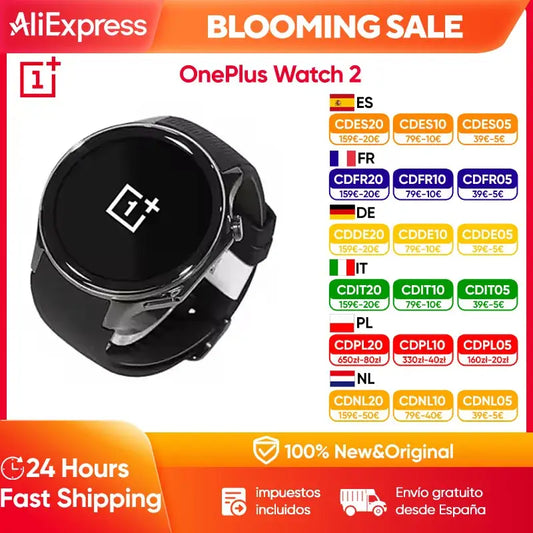 OnePlus Smartwatch 2 with 1.43 inch AMOLED round screen