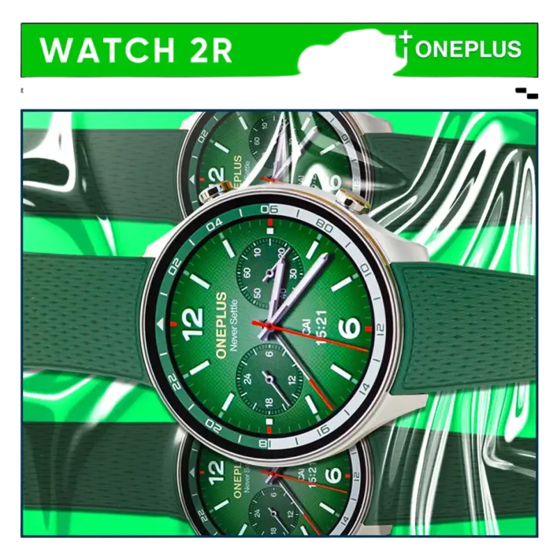 OnePlus Snapdragon Smartwatch AMOLED Screen Battery Life.