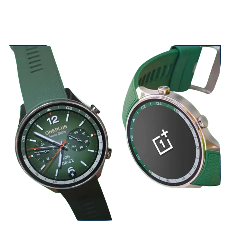 OnePlus Snapdragon Smartwatch AMOLED Screen Battery Life.