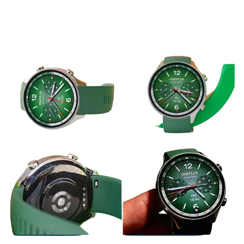 OnePlus Snapdragon Smartwatch AMOLED Screen Battery Life.