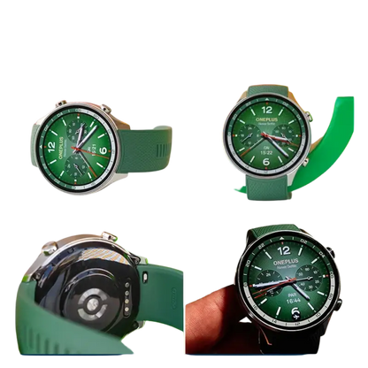 OnePlus Snapdragon Smartwatch AMOLED Screen Battery Life.