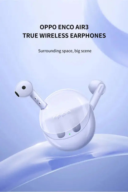 OPPO Original Enco Air3 TWS Wireless Earphone AI Noise Cancelling laurichshop