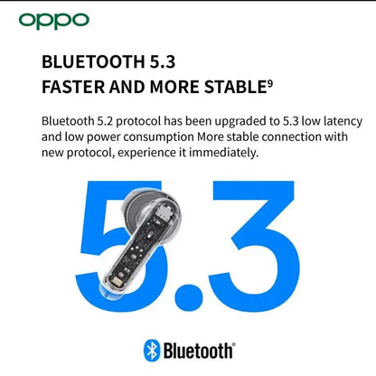 OPPO Original Enco Air3 TWS Wireless Earphone AI Noise Cancelling laurichshop