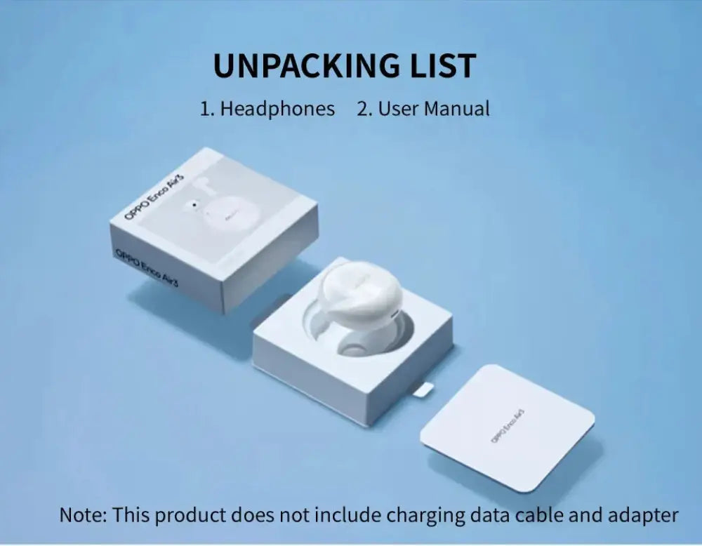 OPPO Original Enco Air3 TWS Wireless Earphone AI Noise Cancelling laurichshop