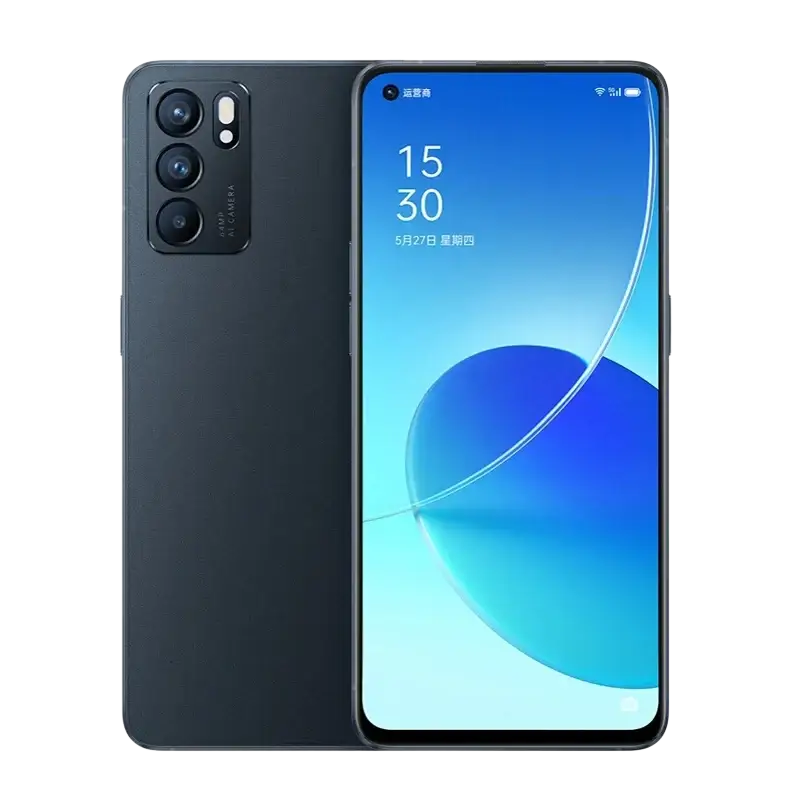 OPPO Reno 6 Pro 5G smartphone full body design in hand