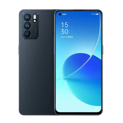 OPPO Reno 6 Pro 5G smartphone full body design in hand