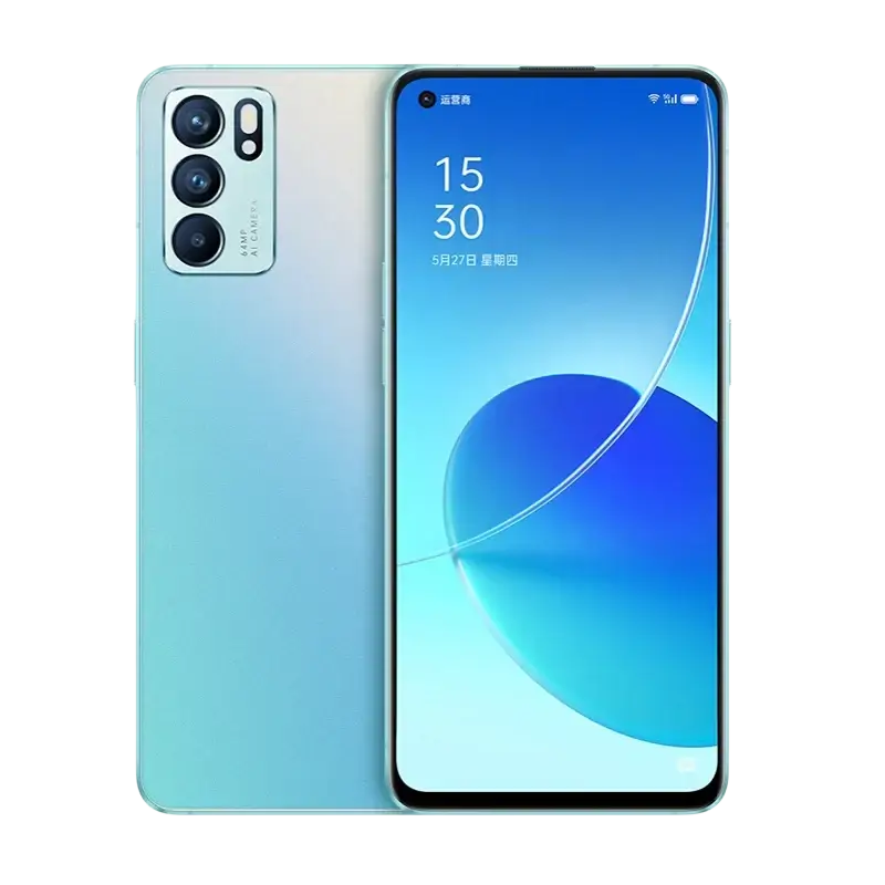 OPPO Reno 6 Pro 5G slim full screen design side profile