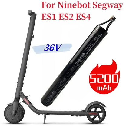 Original 36V 5200mah Ninebot Segway ES1/2/3/4/22/25 Inner Battery Assembly For KickScooter Smart Electric Scooter - laurichshop