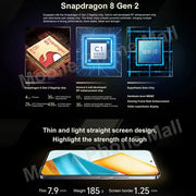 Original Honor 90 GT 5G 6.7’’ 120Hz Amoled Screen Snapdragon